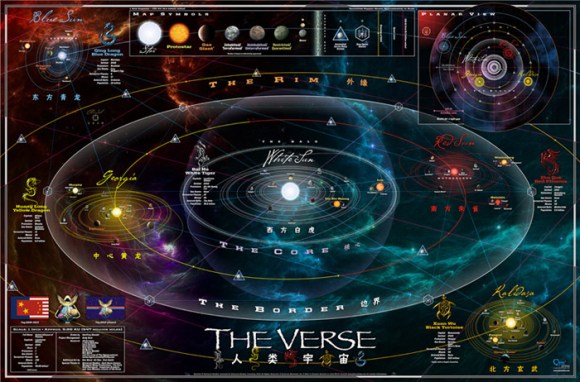 map of the verse