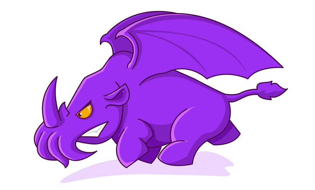 RageDB Mascot running